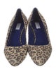 Max Mara Suede Animal Print Pumps