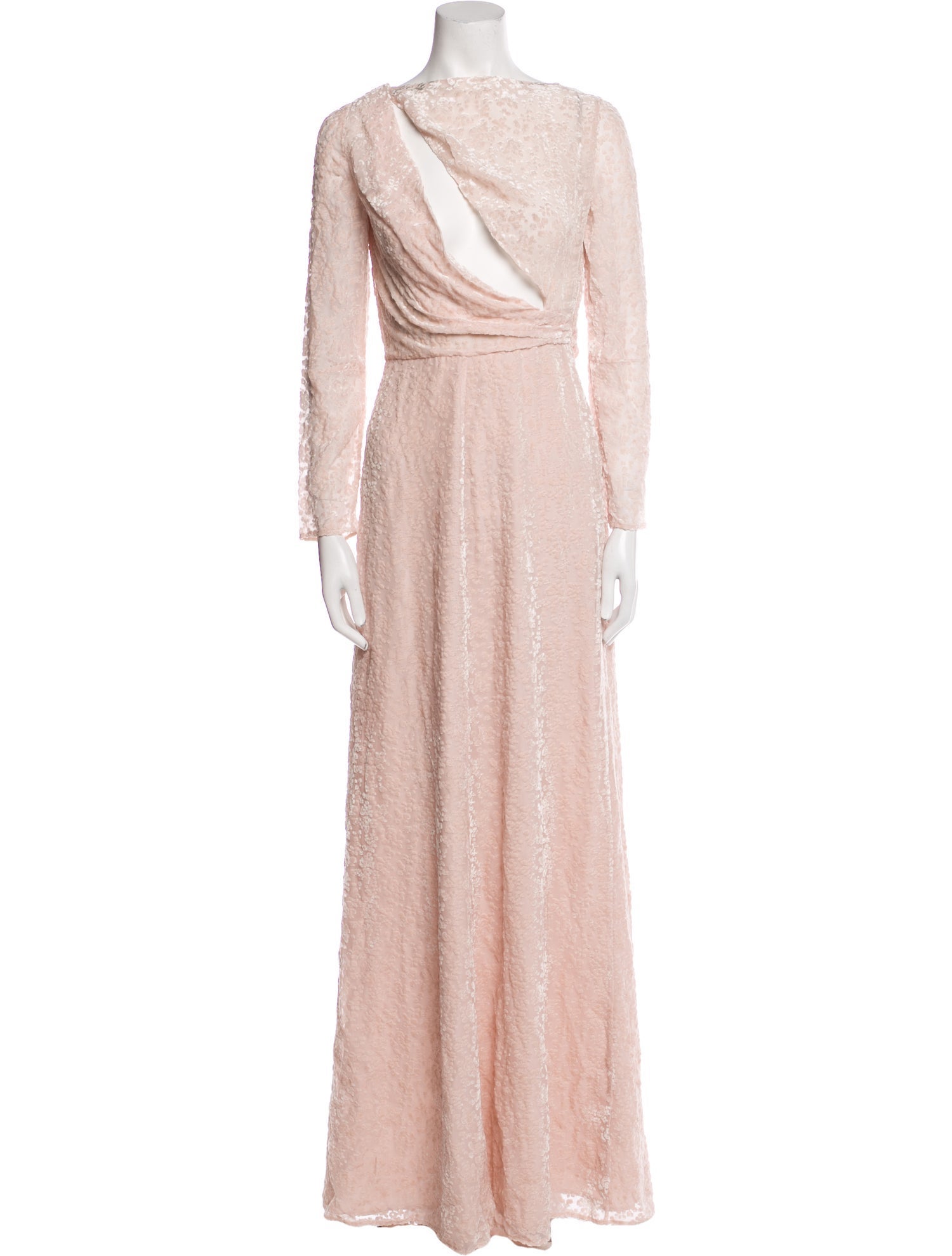 Max Mara One-Shoulder Long Dress w/ Tags