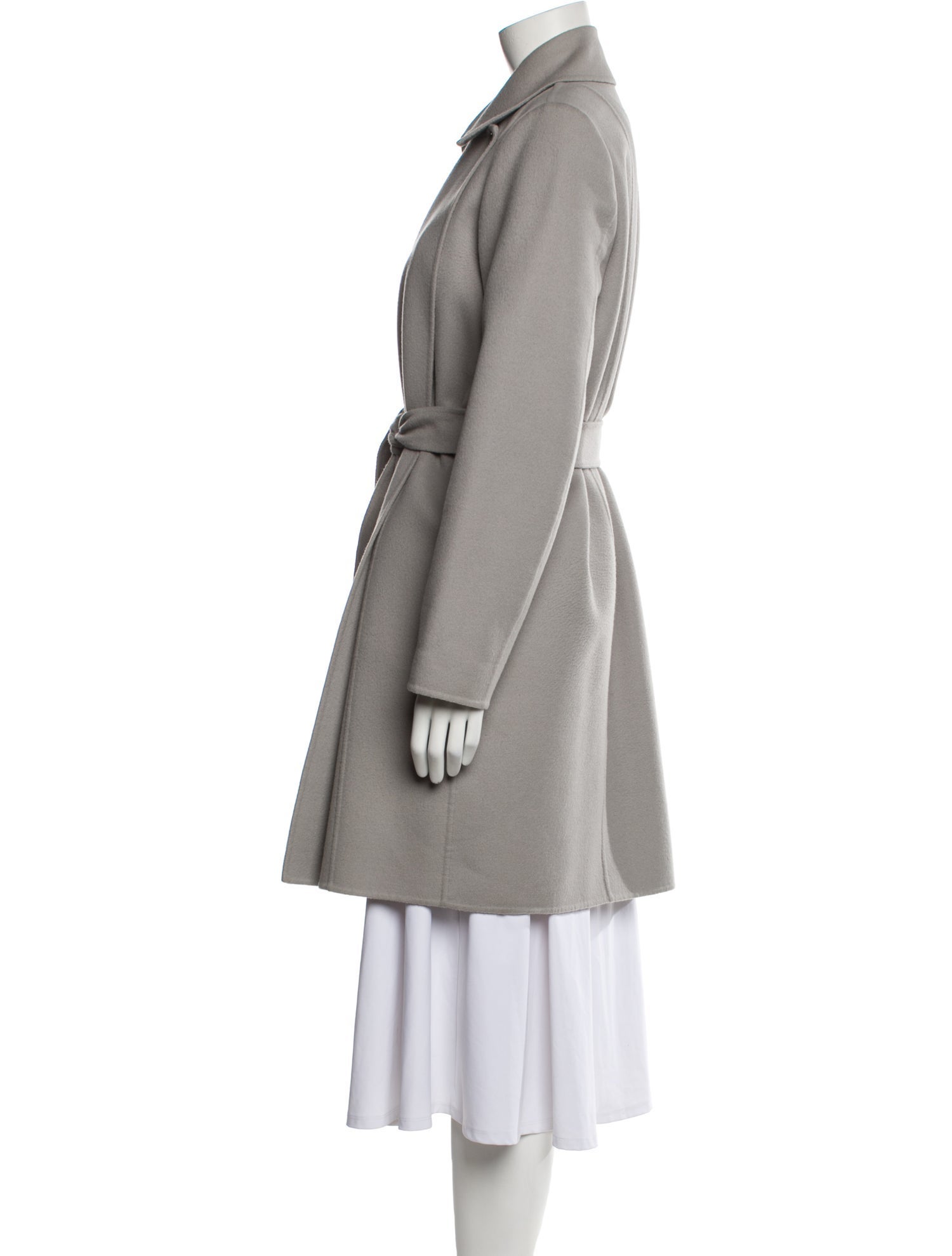 Max Mara Virgin Wool Trench Coat