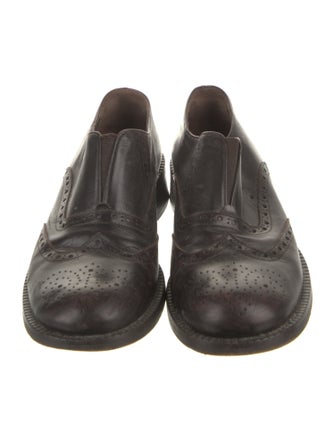 Max Mara Leather Oxfords