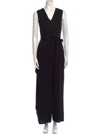 Max Mara V-Neck Jumpsuit