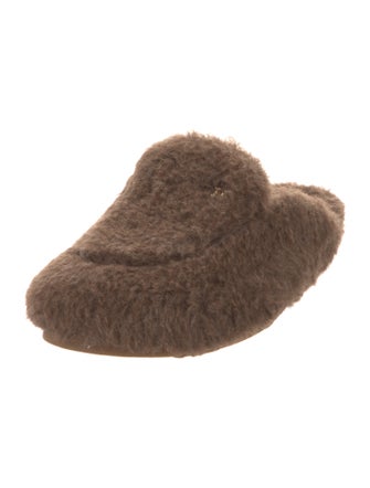 Max Mara Shearling Mules