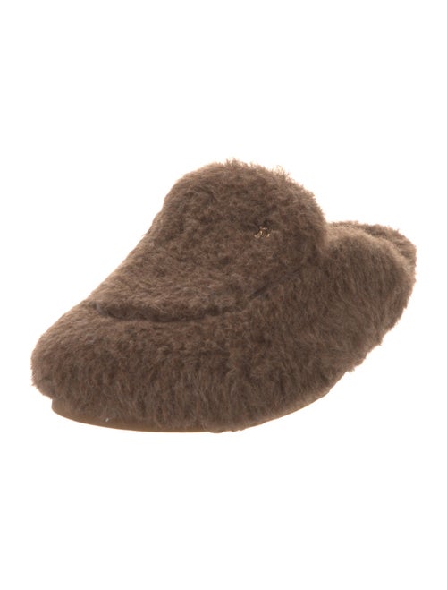 Max Mara Shearling Mules