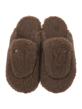 Max Mara Shearling Mules