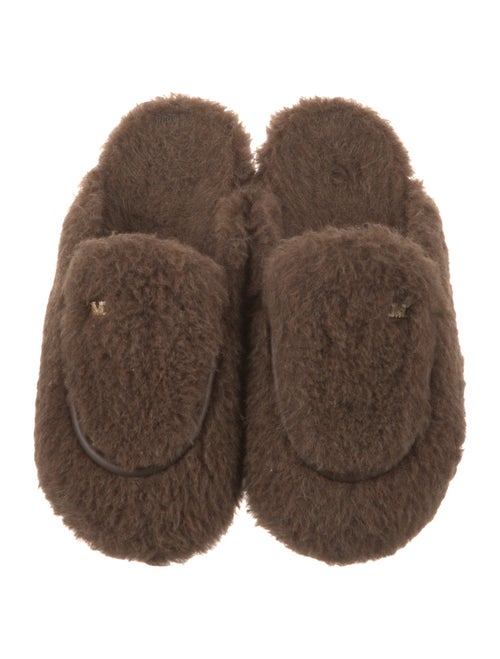 Max Mara Shearling Mules