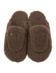 Max Mara Shearling Mules