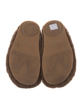 Max Mara Shearling Mules