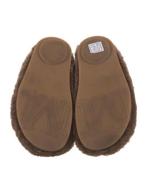Max Mara Shearling Mules