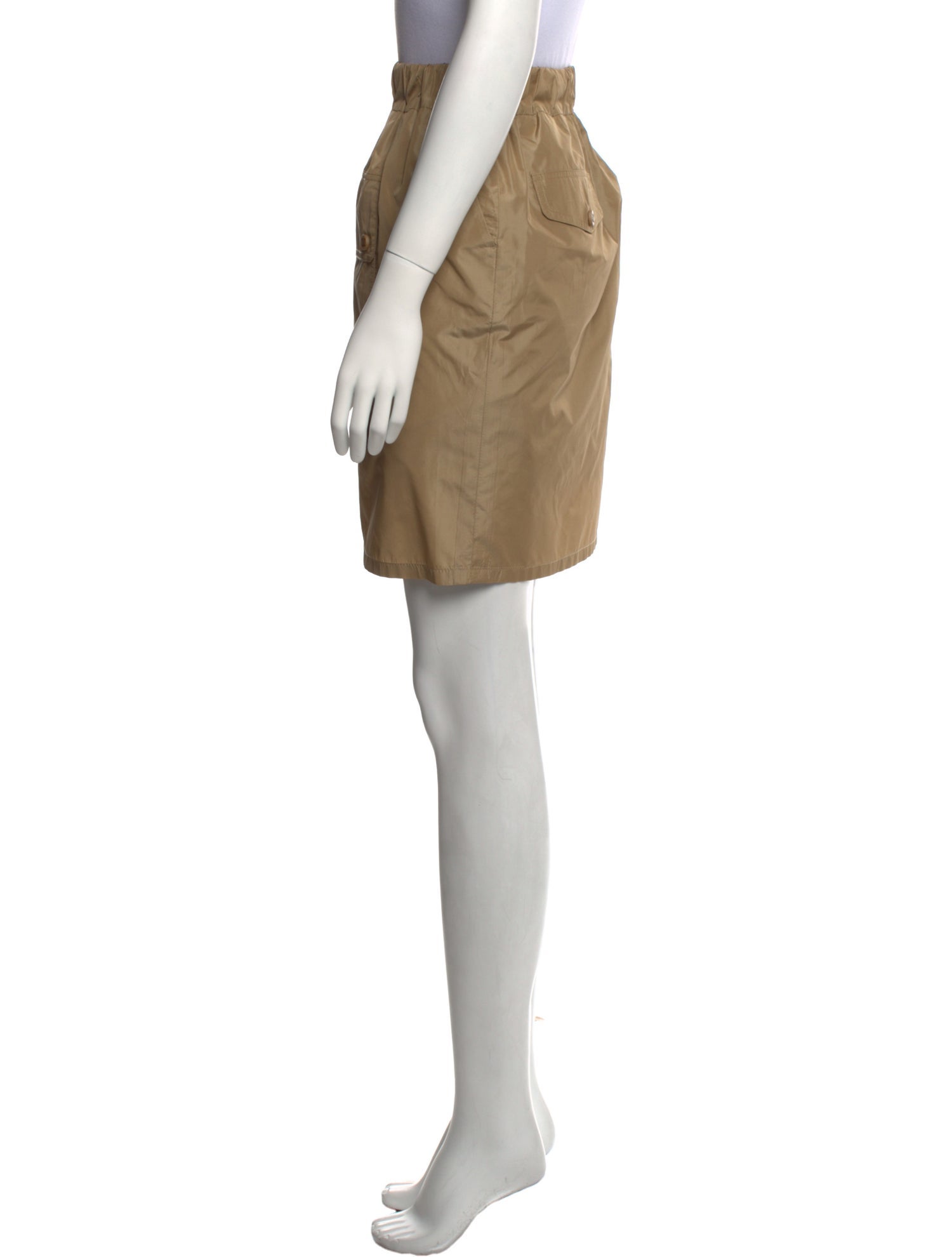 Max Mara Nylon Knee-Length Skirt