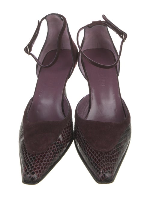 Max Mara Leather D'Orsay Pumps