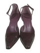 Max Mara Leather D'Orsay Pumps