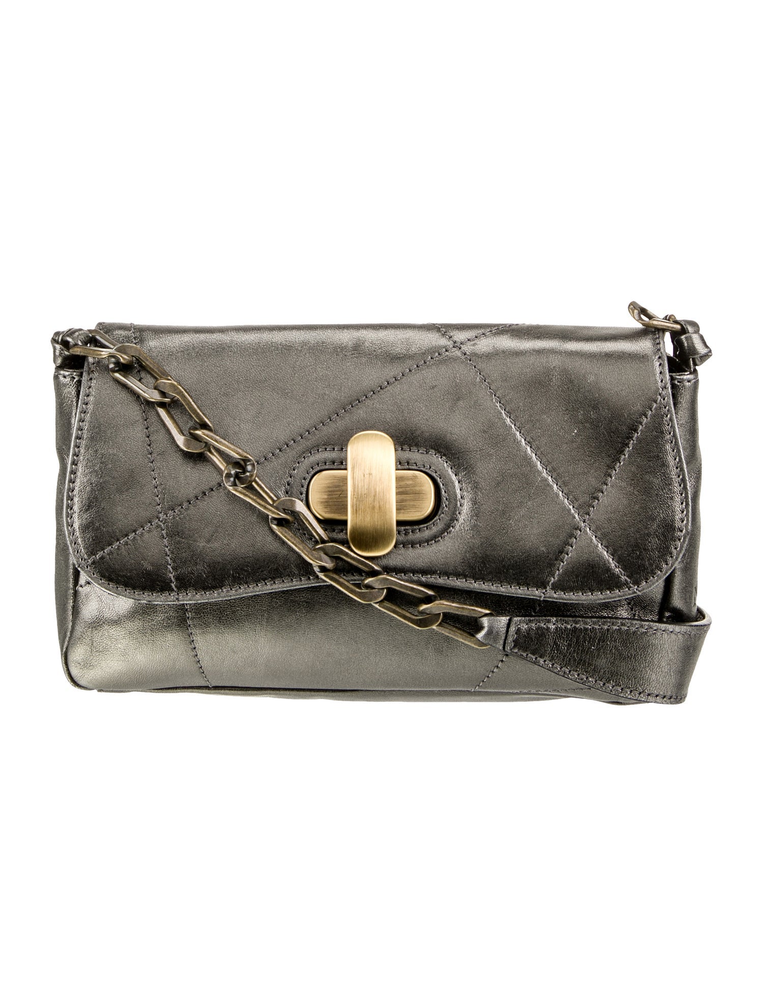 Max Mara Leather Top Handle Bag