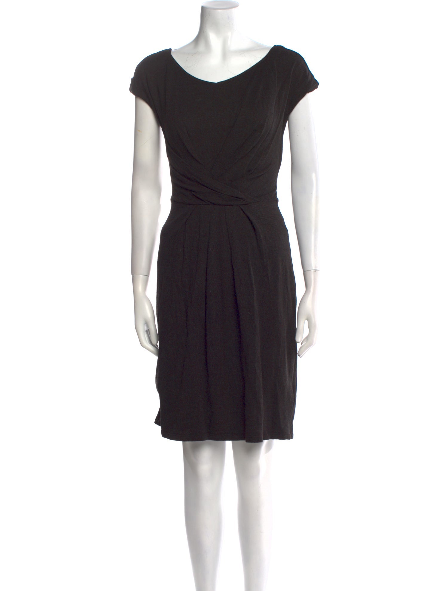 Max Mara Bateau Neckline Mini Dress