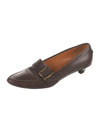 Max Mara Leather Mules