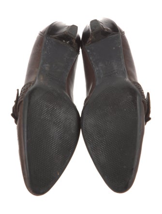 Max Mara Leather Mules