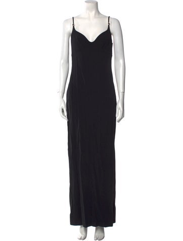 Max Mara Dresses V-Neck Long Dress US 10 | L