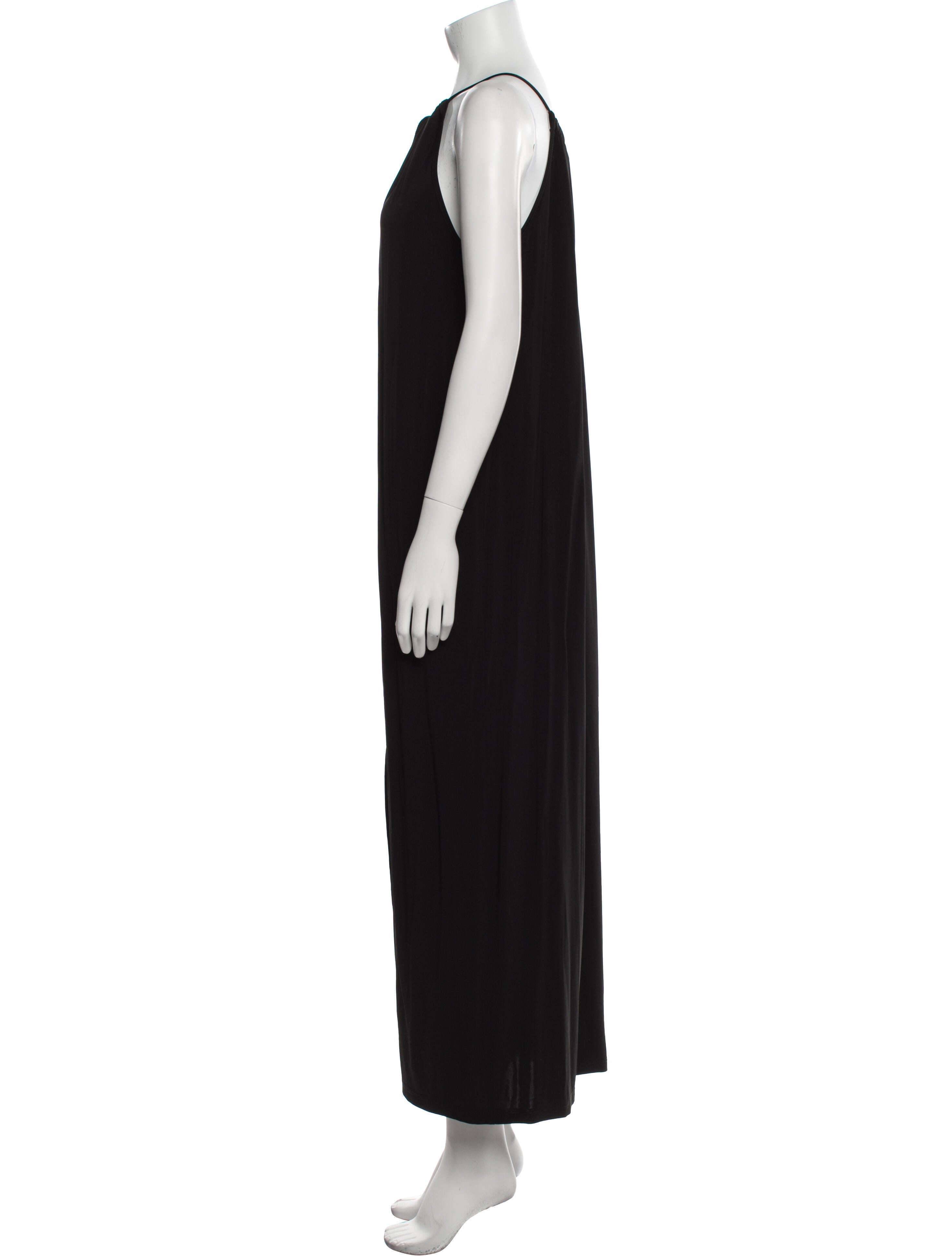 Max Mara Crew Neck Long Dress