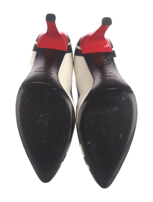 Max Mara Leather Animal Print Pumps