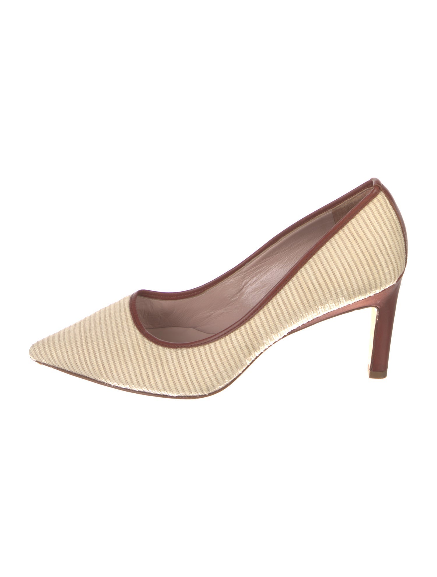 Max Mara Raffia Pumps