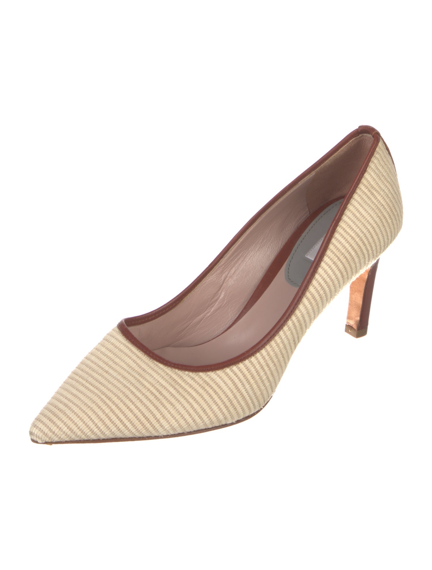 Max Mara Raffia Pumps