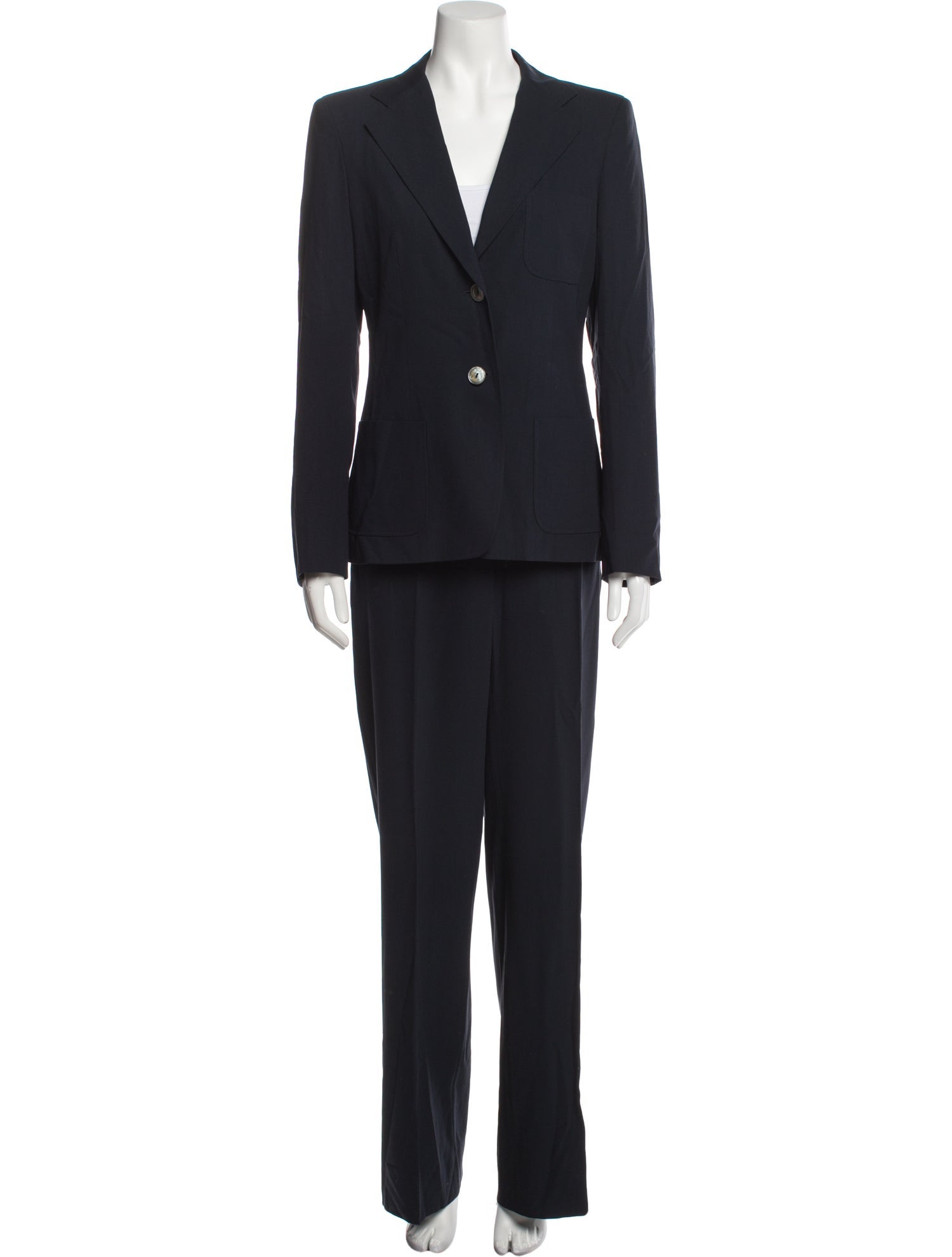Max Mara Virgin Wool Pantsuit