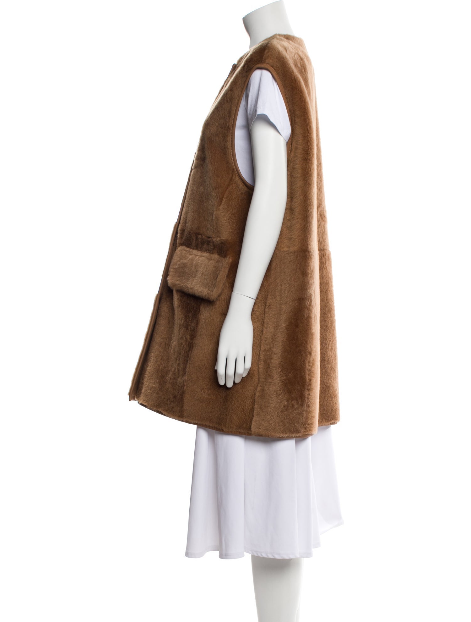 Max Mara Shearling Fur Jacket
