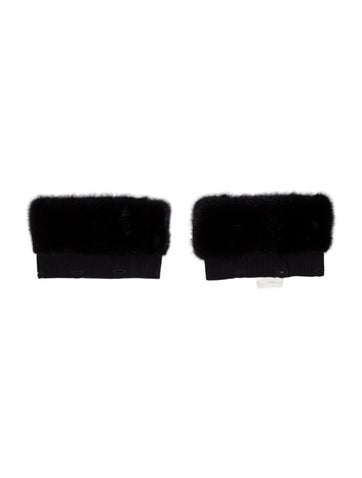 Max Mara Furry Stole Collar.Cuff.