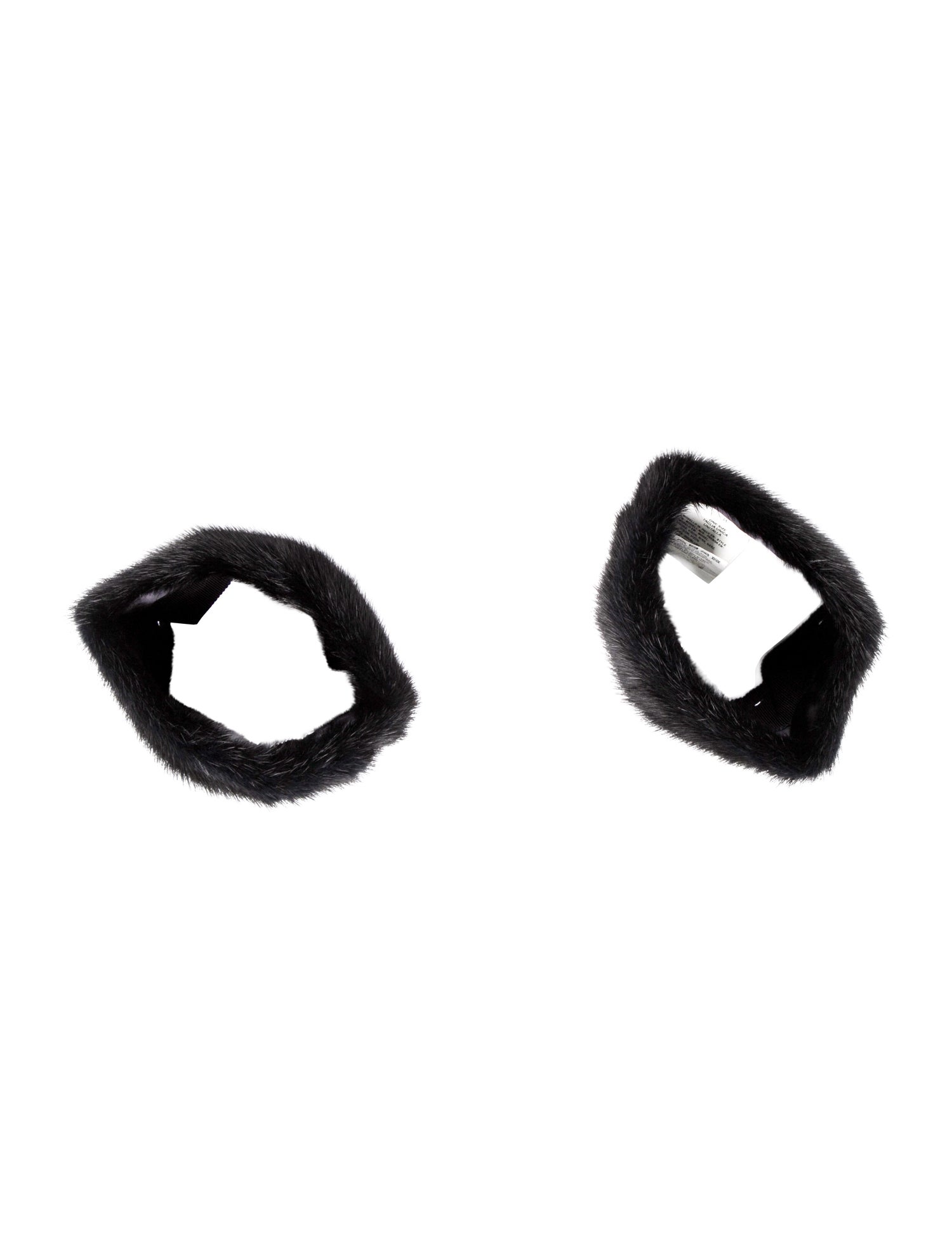 Max Mara Furry Stole Collar.Cuff.