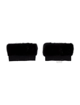 Max Mara Fur Stole. Collar Cuff.