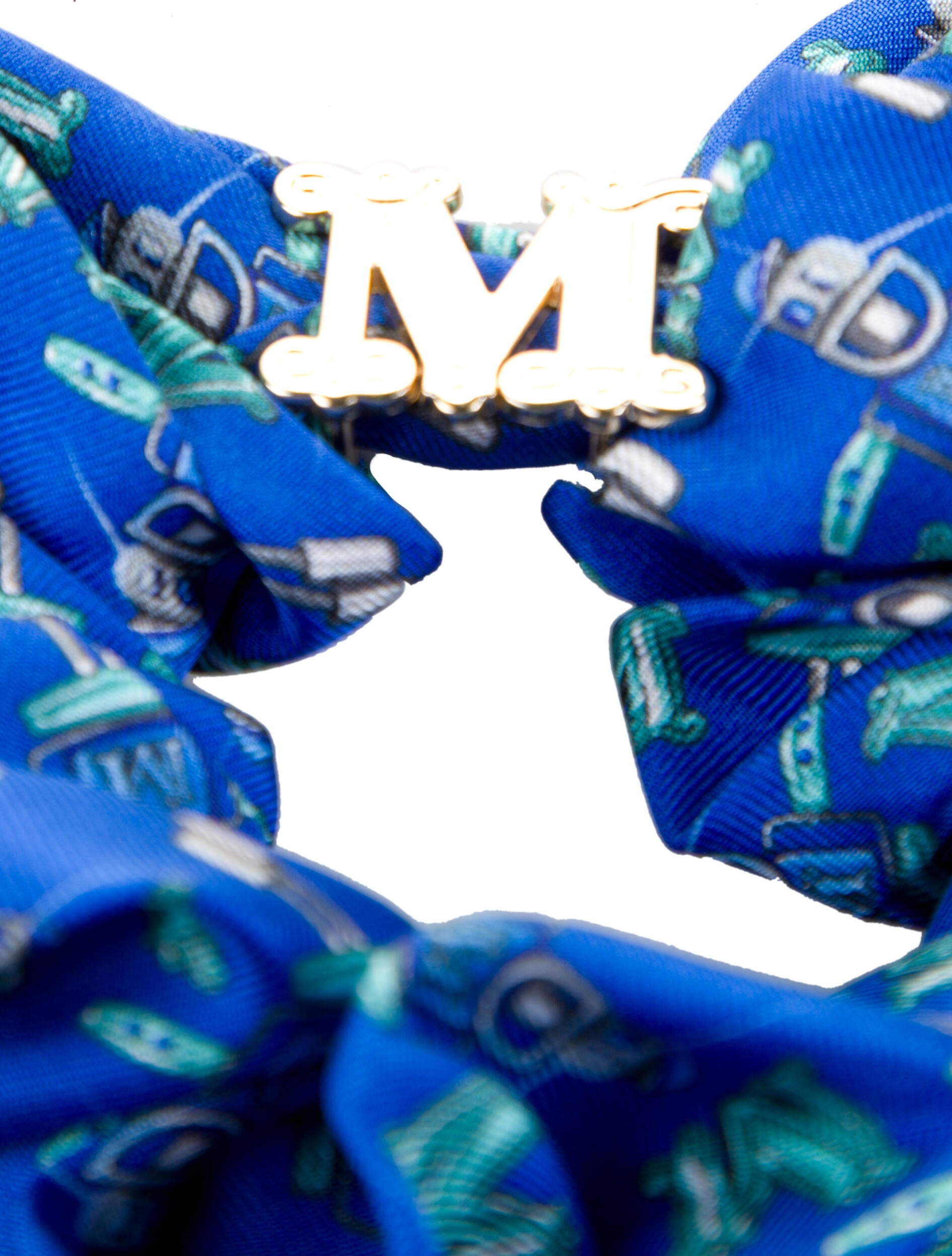 Max Mara Silk Scrunchie