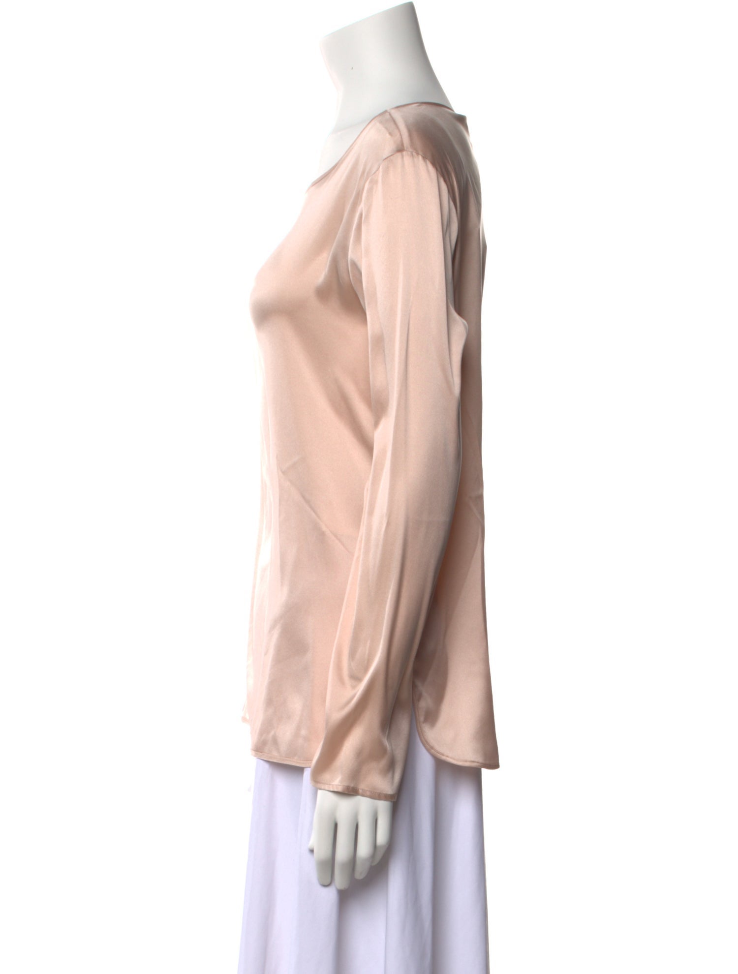 Max Mara Leisure Silk Scoop Neck Blouse
