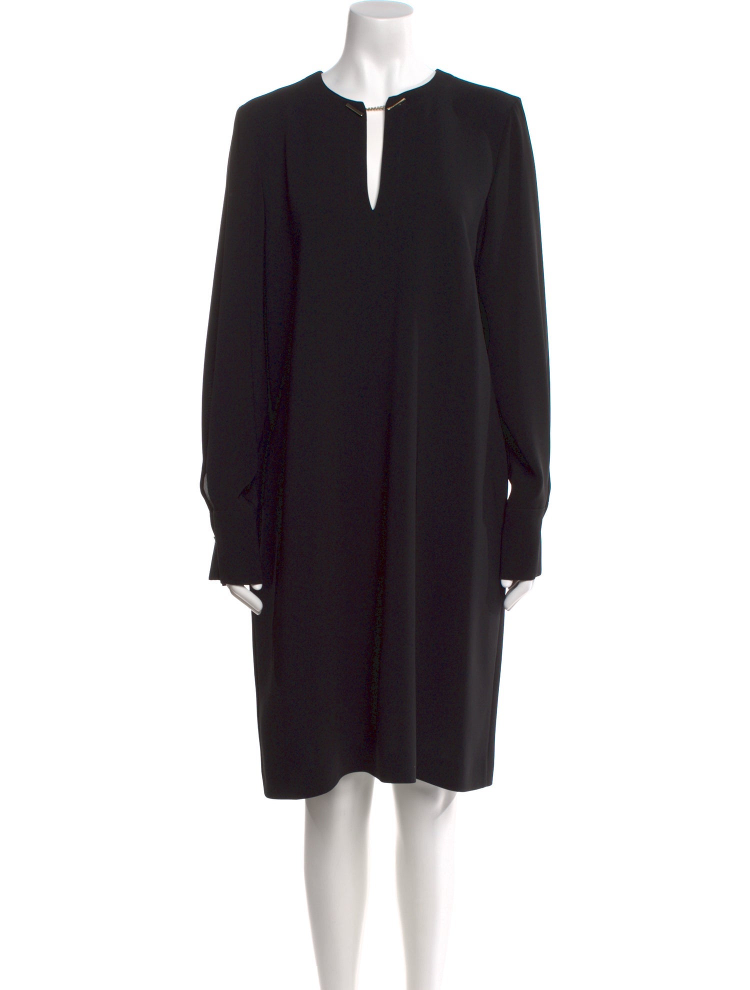 Max Mara Studio V-Neck Knee-Length Dress w/ Tags