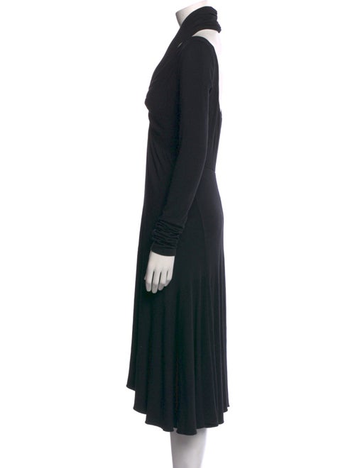 Max Mara Virgin Wool Midi Length Dress