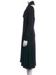 Max Mara Virgin Wool Midi Length Dress