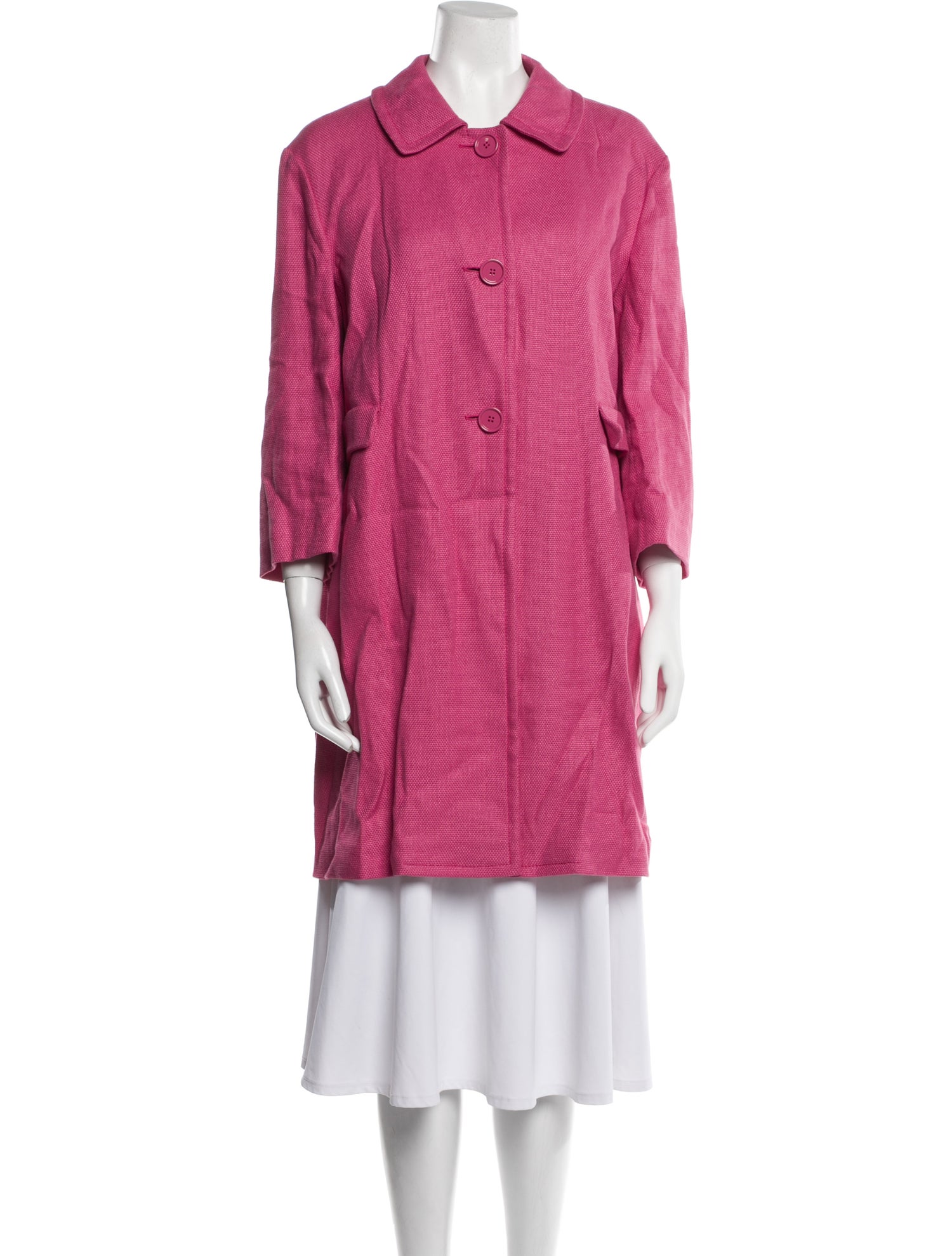 Max Mara Linen Trench Coat