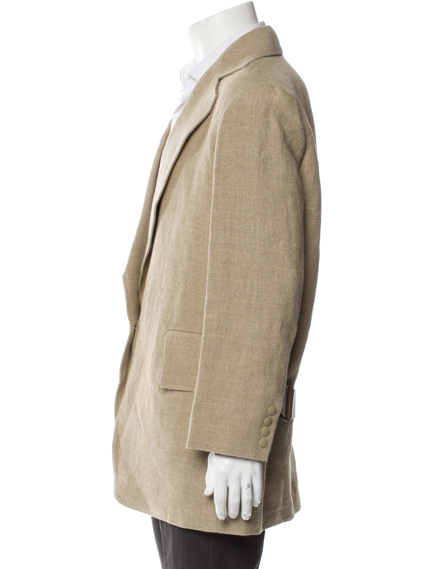 Max Mara Linen Tweed Pattern Blazer w/ Tags