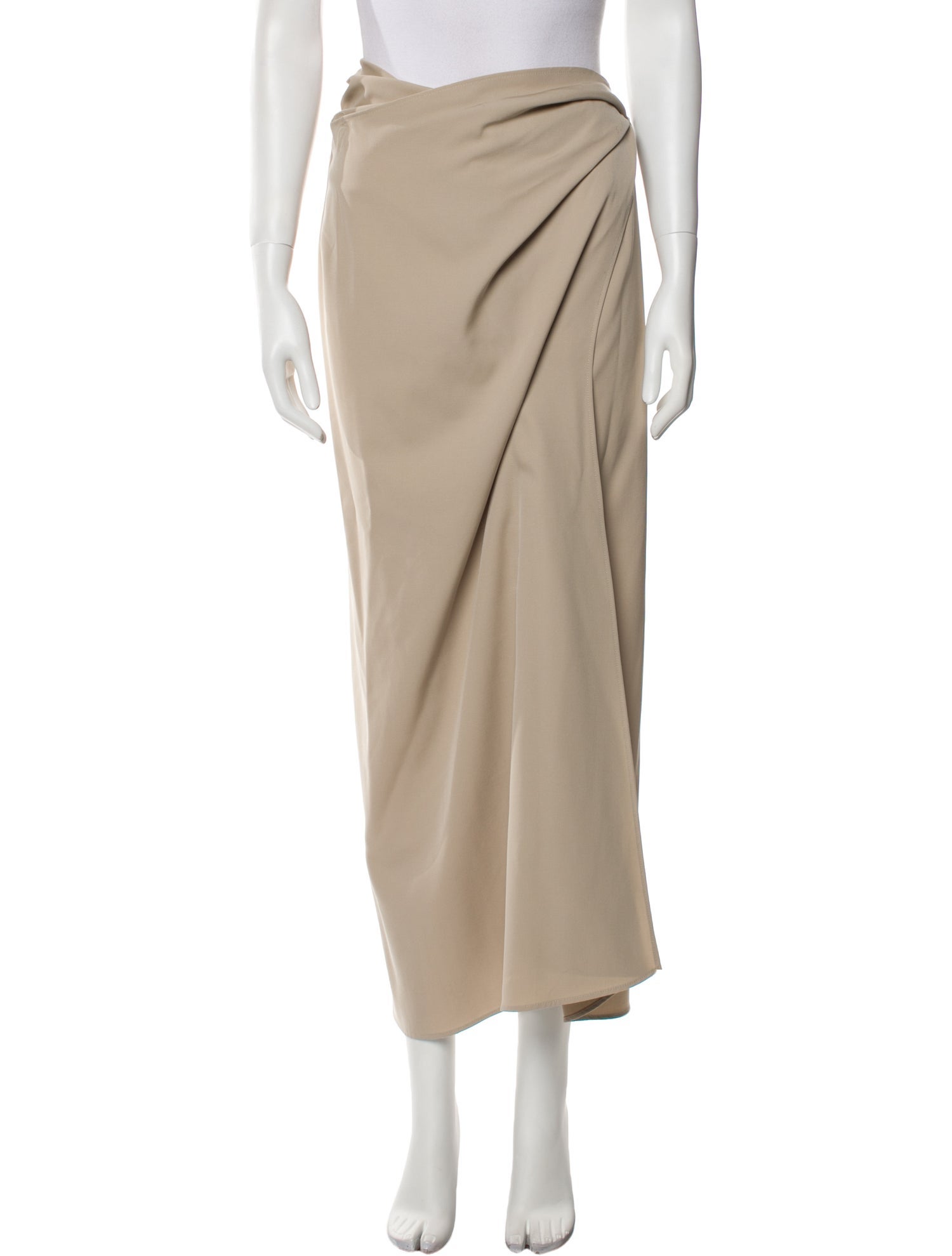 Max Mara Virgin Wool Midi Length Skirt