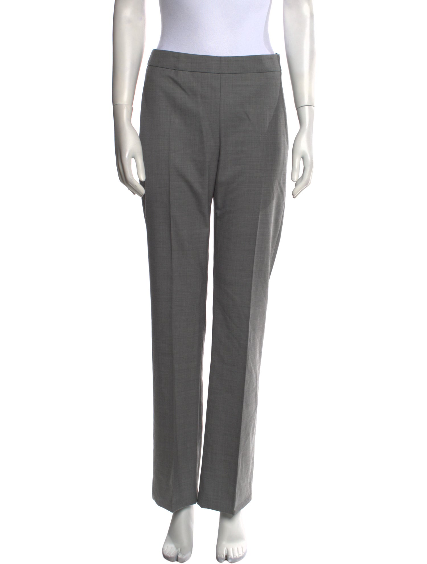 Max Mara Virgin Wool Straight Leg Pants