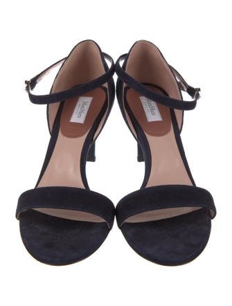 Max Mara Suede Sandals