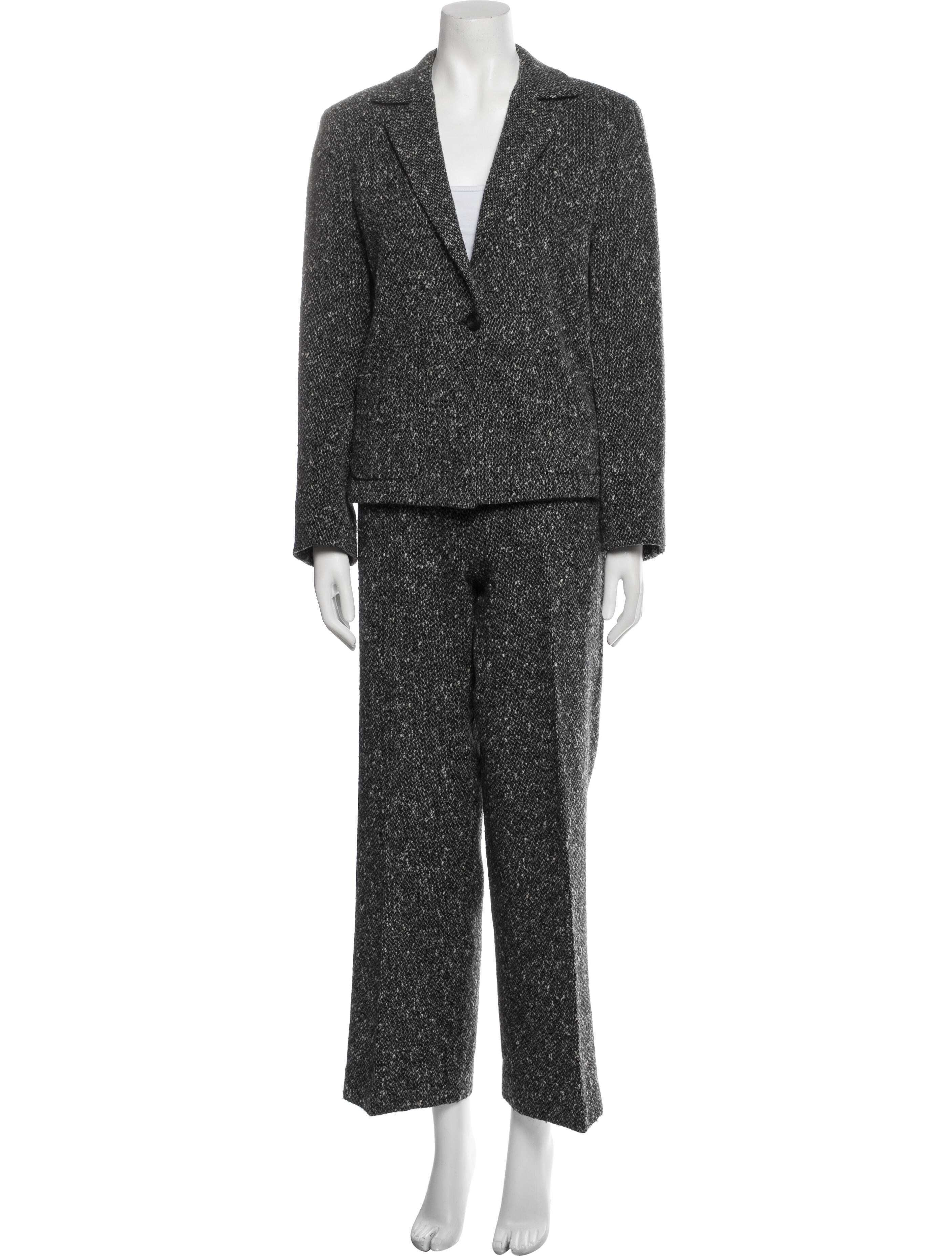 Max Mara Vintage Wool Pant Set
