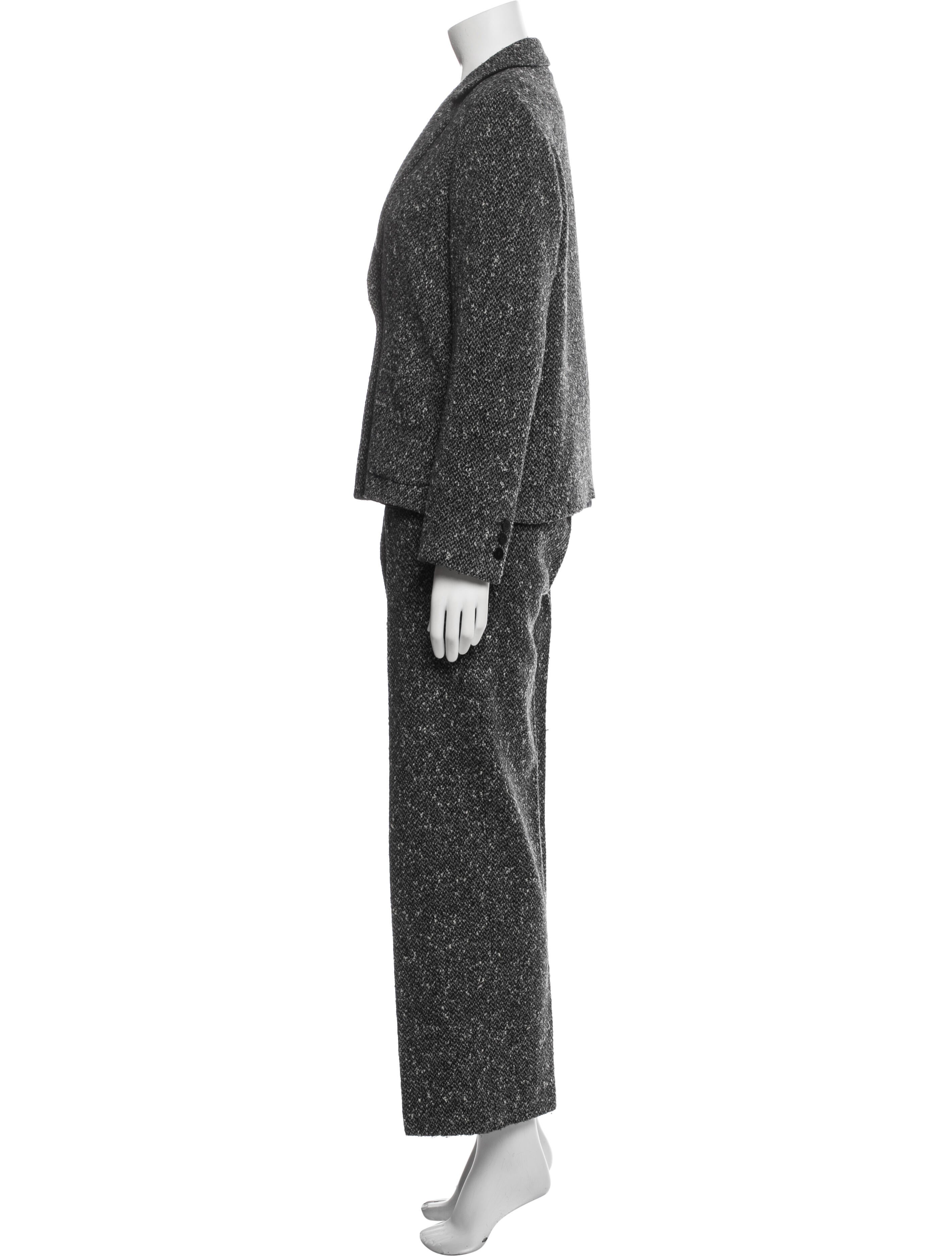 Max Mara Vintage Wool Pant Set