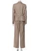 Max Mara Virgin Wool Striped Pantsuit