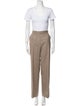 Max Mara Virgin Wool Striped Pantsuit