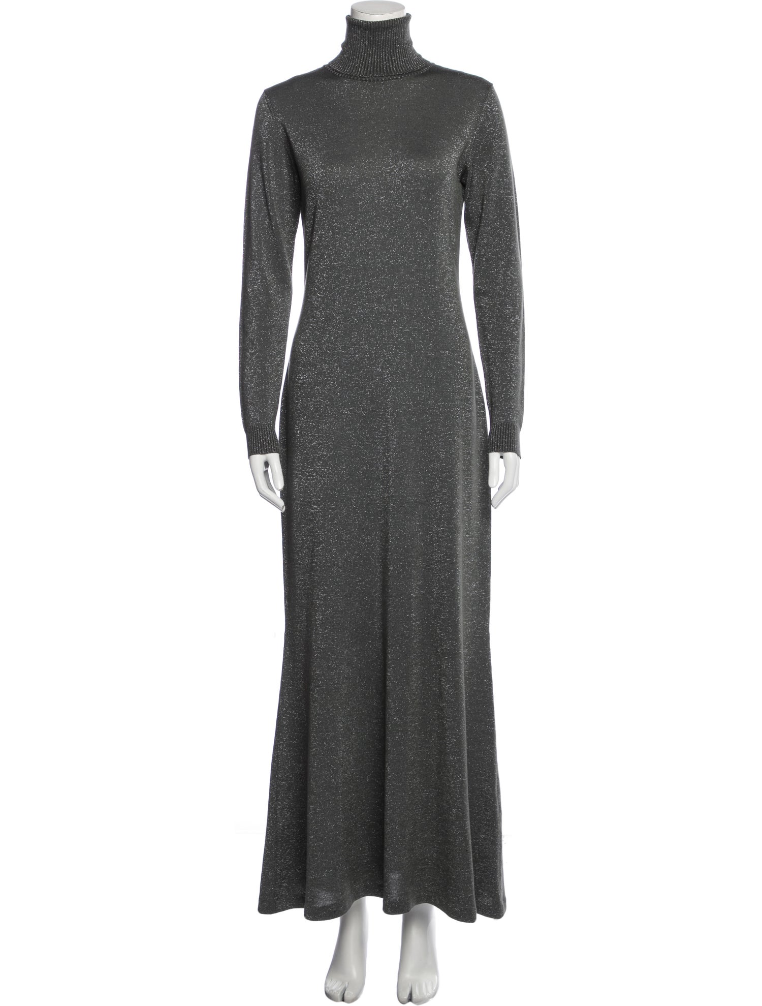 Max Mara Virgin Wool Long Dress