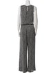 Max Mara Printed Scoop Neck Jumpsuit
