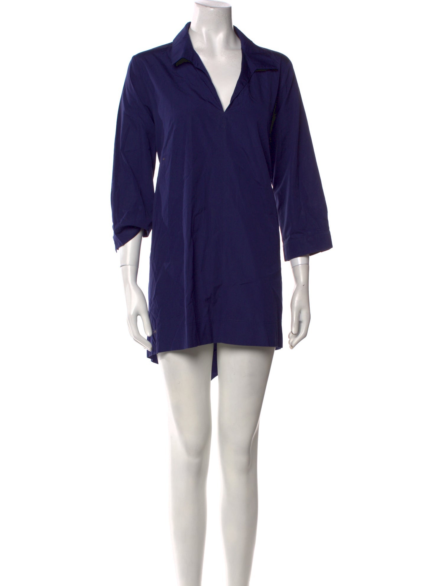 Max Mara V-Neck Mini Dress