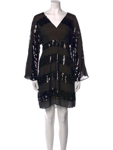 Max Mara Dresses V-Neck Mini Dress XS