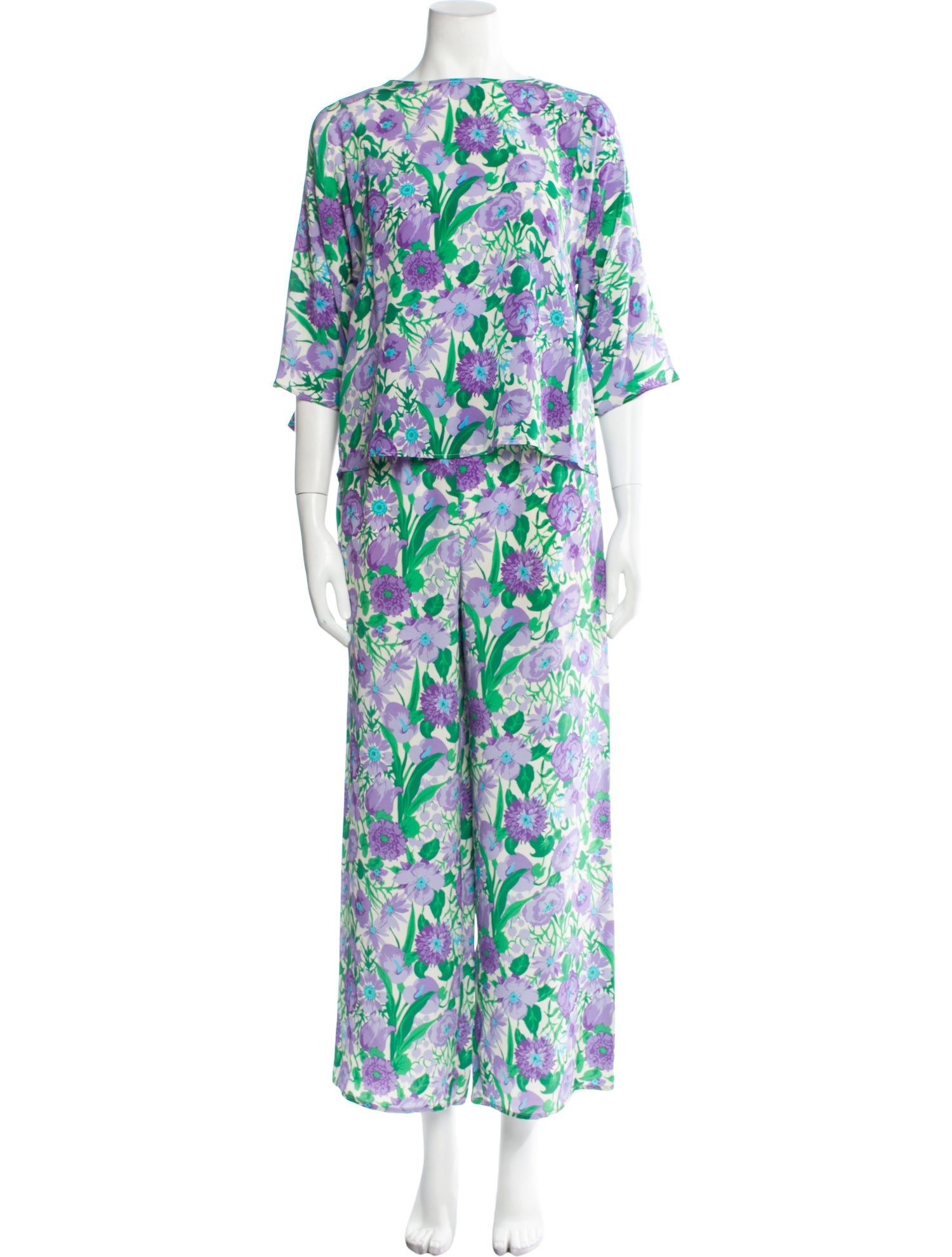 Max Mara Printed Pantsuit