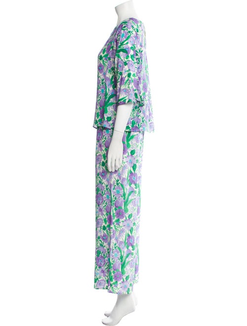Max Mara Printed Pantsuit