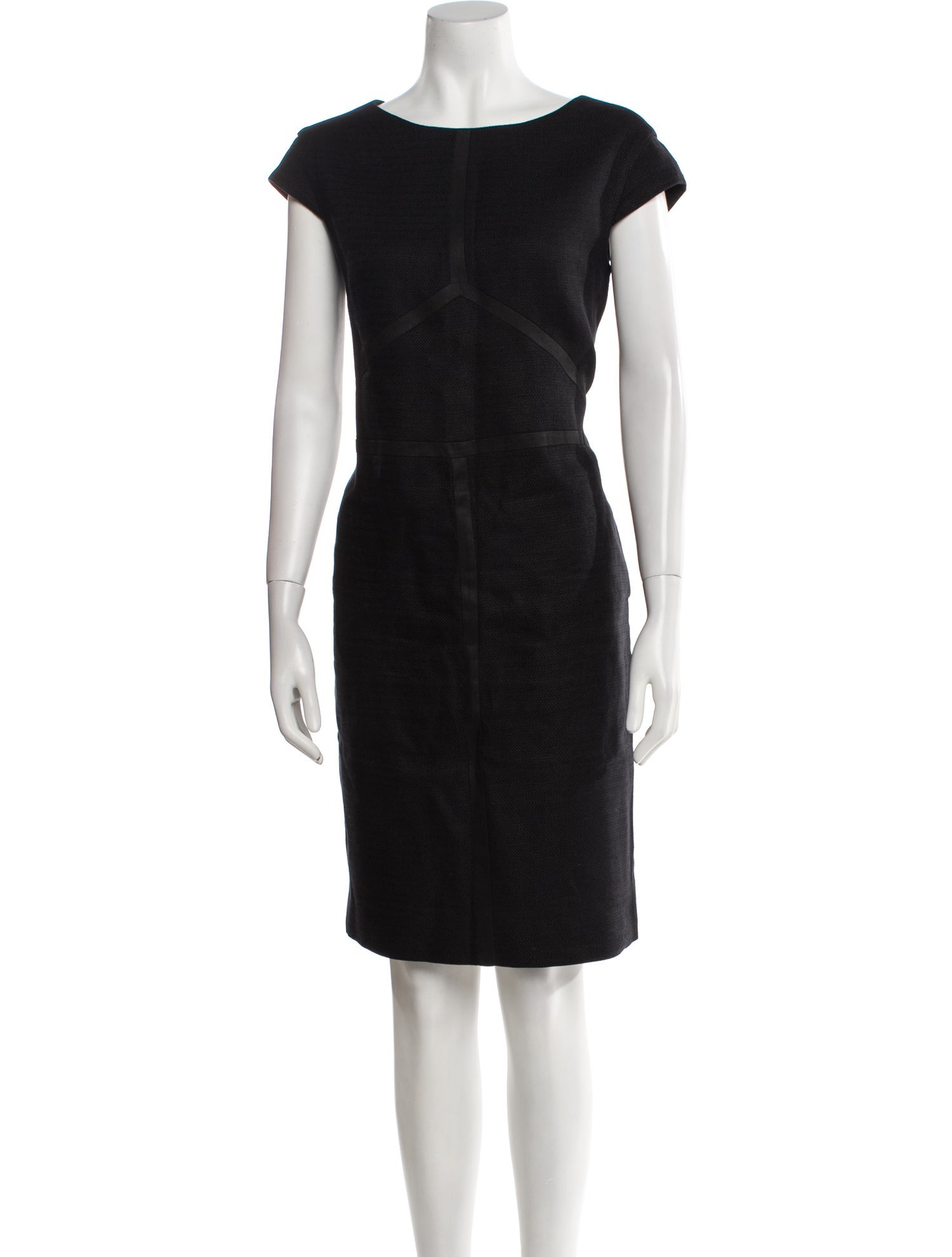 Max Mara Linen Knee-Length Dress